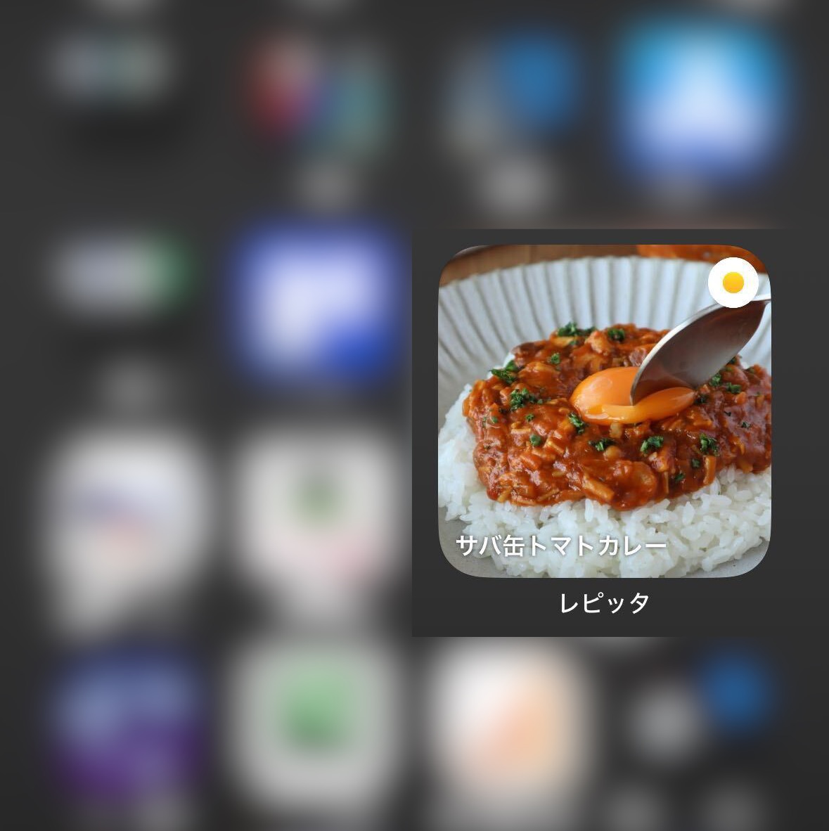 ウィジェット表示例